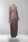 Zam Zam Open Abaya - Whispering Mauve