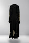 Maya Belted Closed Abaya - Midnight Maverick