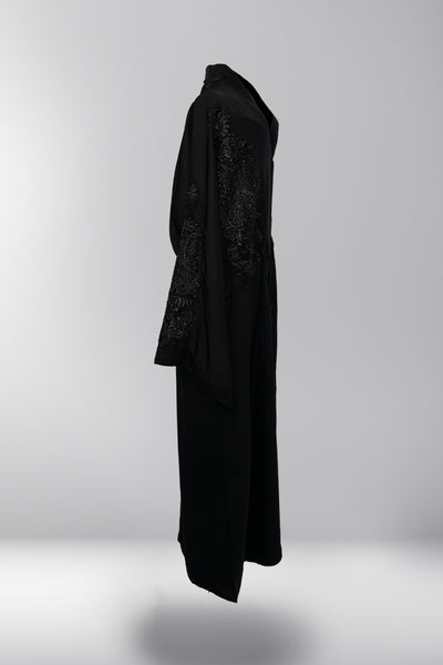 Farhana Closed Embellished Abaya