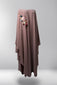 Aisha Batwing Abaya - Whispering Mauve