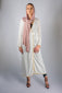 Shakira Belted Kimono - Pearl White